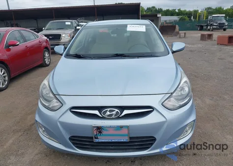 2012 Hyundai Accent Gls from USA, damaged, VIN KMHCU4AE8CU078795